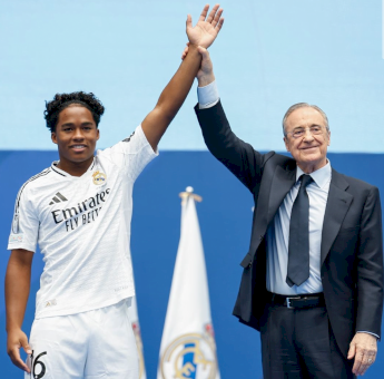 Endrick Resmi Diperkenalkan sebagai Pemain Baru Real Madrid