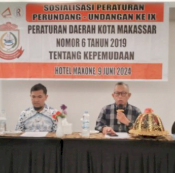 Anggota DPRD Makassar Azwar Sosialisasi Perda Kepemudaan