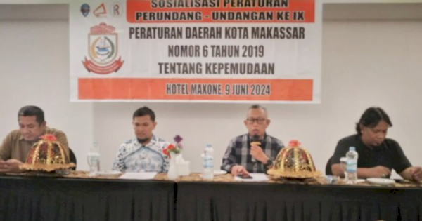 Anggota DPRD Makassar Azwar Sosialisasi Perda Kepemudaan