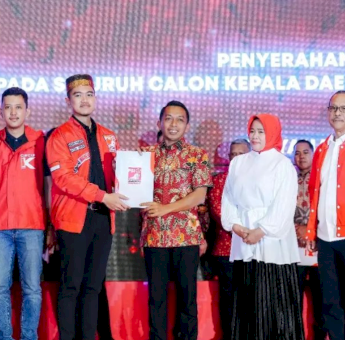 Terima Rekomendasi PSI, Syaharuddin Alrif: Menambah Dorongan Kekuatan Kami di Pilkada Sidrap