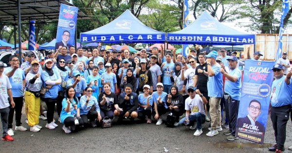 Hadirkan Layanan Pemeriksaan Kesehatan Gratis di GOR Sudiang, Warga Harap Rusdin Abdullah Walikota Makassar