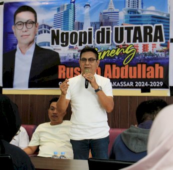 Caleg Terpilih NasDem Syaiful-Ratusan Warga Utara Makassar Kompak Menangkan Rusdin Abdullah Jadi Walikota