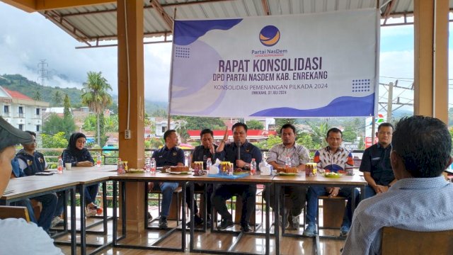 Konsolidasi NasDem Sulsel dan Kader se-Enrekang