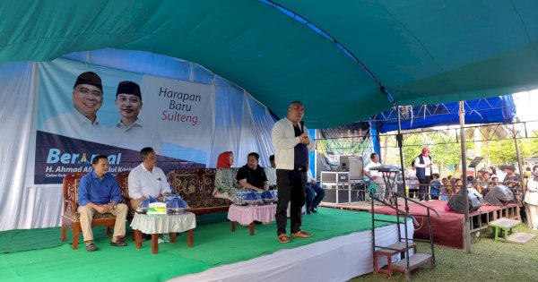 Gelar Sosialisasi di Parimo, Cagub Ahmad Ali: Beri Kesempatan saya Untuk Memimpin Sulteng!