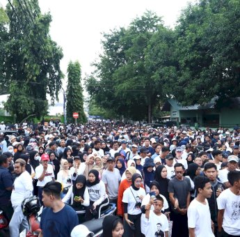 TSM Day Jadi Lautan Manusia di Alun-alun Kota, Tasming Hamid: RMS Pelopor Politik Kemanusiaan di Sulsel