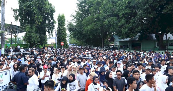 TSM Day Jadi Lautan Manusia di Alun-alun Kota, Tasming Hamid: RMS Pelopor Politik Kemanusiaan di Sulsel