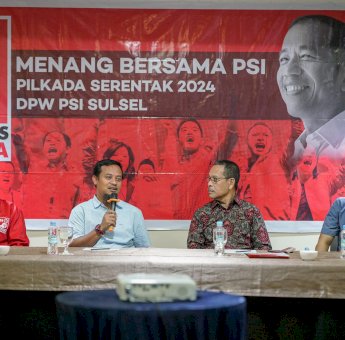 Usai PKB, Andi Sudirman Kembalikan Formulir Bakal Calon Gubernur Sulsel di PSI