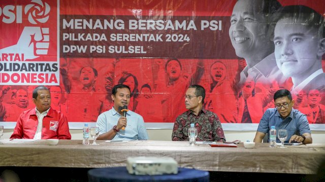 Andi Sudirman Kembalikan Formulir Bakal Calon Gubernur Sulsel di PSI 