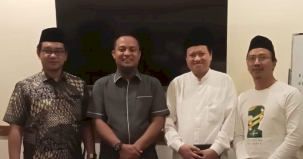 Andi Sudirman Bersilaturahmi dengan Pengurus Pusat RMI-PBNU KH Hilmi Ashiddiqi