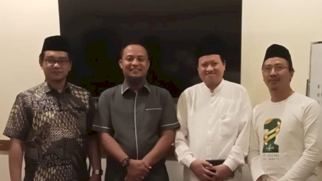 Andi Sudirman Bersilaturahmi dengan Pengurus Pusat RMI-PBNU KH Hilmi Ashiddiqi