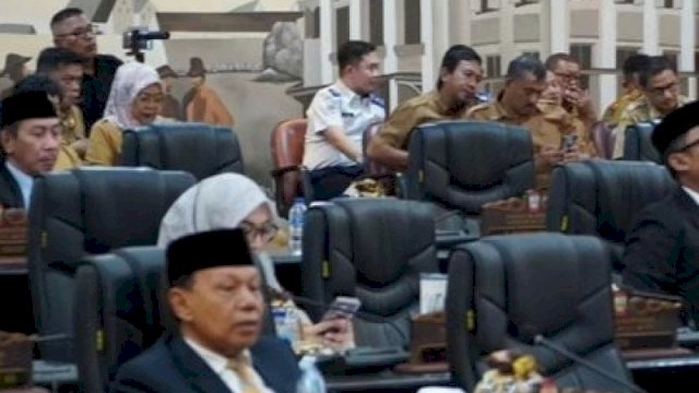 DPRD Makassar Gelar Rapat Paripurna Bahas Hasil Reses dan LKPJ 2023