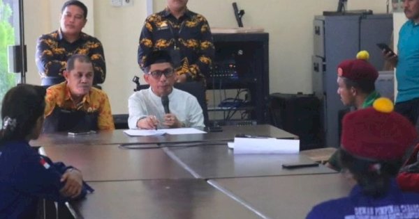 PMKRI Gelar Aksi di DPRD Makassar, Dukung Percepatan Pembangunan Ruang Terbuka Hijau