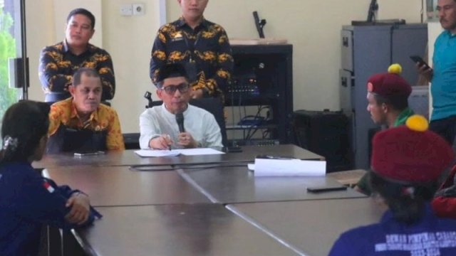 PMKRI Gelar Aksi di DPRD Makassar, Dukung Percepatan Pembangunan Ruang Terbuka Hijau