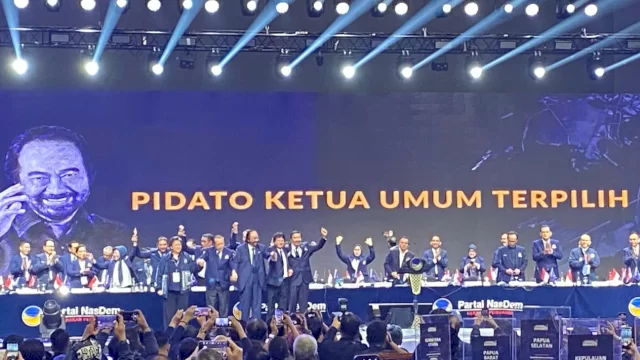 Surya Paloh Kembali Terpilih Sebagai Ketum NasDem.