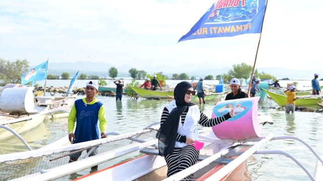 Kunjungan ke Pulau HarapanJeneponto, Fatmawati Serap Aspirasi Warga Terkait Krisis Air Bersih