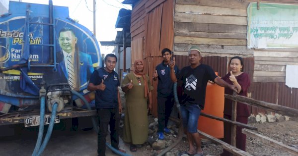 Tasming Hamid Siapkan Bantuan Air Bersih untuk Warga Hadapi Musim Kemarau