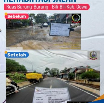 Jalan Pattalassang Dulu Dikeluhkan, Warga Gowa : Andi Sudirman pi Gubernur, Mulus ini Jalanan