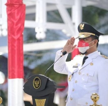 Andi Sudirman Hadiri Peringatan 79 Tahun Kemerdekaan RI di Rujab Gubernur Sulsel