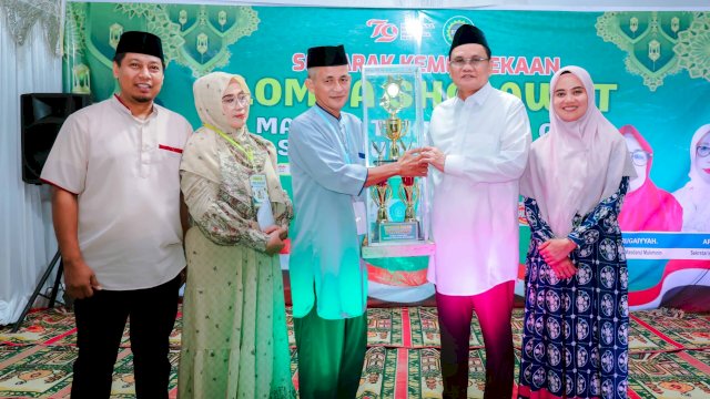 Suardi Saleh Buka Lomba Shalawat Majelis Taklim dan OPD se Kabupaten Barru