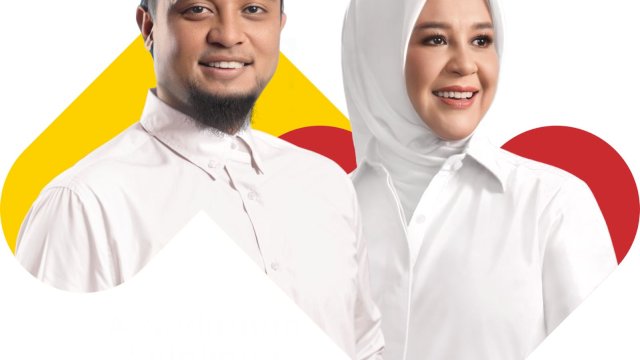 Andi Sudirman Sulaiman dan Fatmawati Rusdi