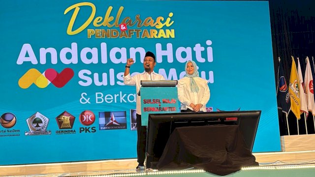 Andalan Hati Deklarasi Maju Pilgub Sulsel 2024