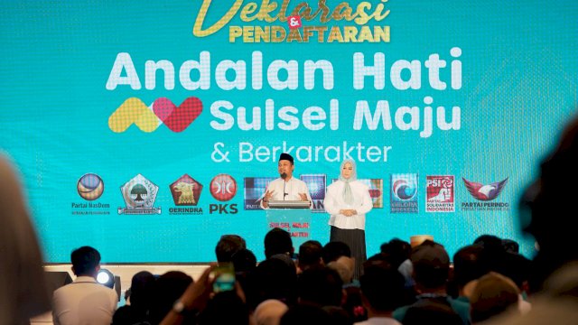 Deklarasi Andalan Hati, Andi Sudirman dan Fatmawati Rusdi