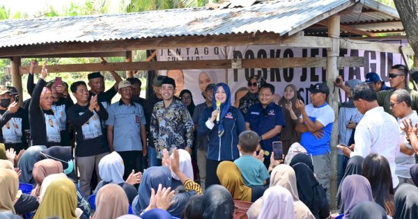 Tanpa Agenda Resmi, Fatmawati Rusdi Disambut Ratusan Warga di Lokasi Ini