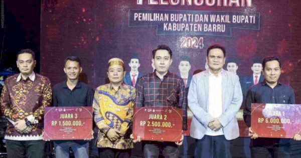 Peluncuran Tahapan Pilkada Barru 2024, Bupati Suardi Saleh Apresiasi KPU 