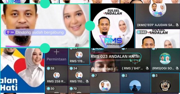 Live TikTok, Gaya Baru Rusdi Masse Kampanyekan Andalan Hati