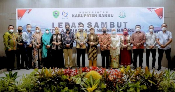 Bupati Barru Suardi Saleh Lepas Sambut Kajari Barru