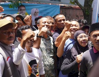 Ratusan Relawan Tergabung dalam Berbagai Komunitas di Palopo Nyatakan Sikap Dukung Andalan – Hati