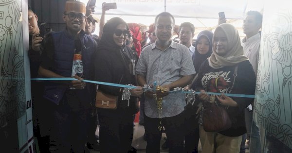 Andi Sudirman Resmikan Posko Induk Relawan Andalan – Hati Takalar
