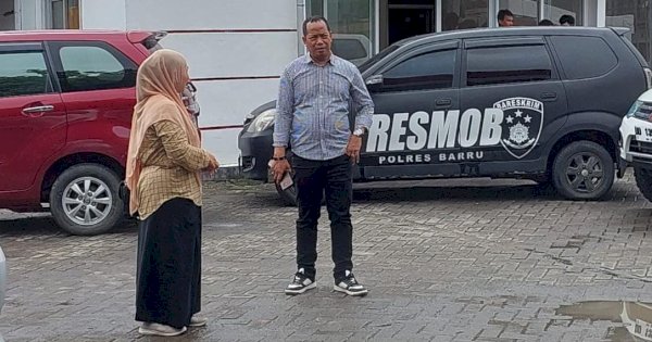 Pastikan Tidak Ada Kecurangan di SPBU, Satreskrim Polres Barru Lakukan Pengawasan