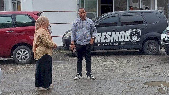 Pastikan Tidak Ada Kecurangan di SPBU, Satreskrim Polres Barru Lakukan Pengawasan