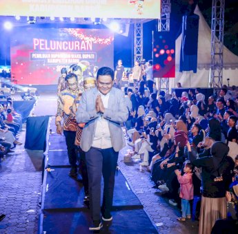 Hadiri Peluncuran Tahapan Pilkada, Ini Harapan Bupati Barru