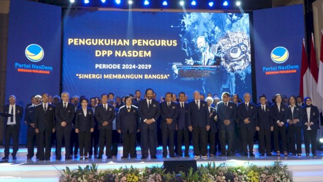 Ini Susunan DPP Partai NasDem 2024-2029.