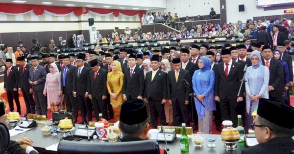 Resmi Dilantik, Berikut Nama-nama 84 Anggota DPRD Sulsel periode 2024-2029