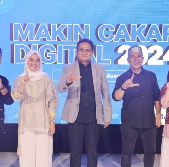 Hadiri Literasi Digital, Bupati Barru Suardi Saleh Berikan Tip Sukses di Usia Muda