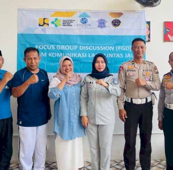 Jasa Raharja Bersama Anggota Forum Keselamatan Lalu Lintas Kabupaten Barru Berkomitmen Tekan Laka Lantas