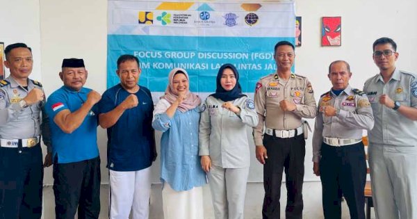 Jasa Raharja Bersama Anggota Forum Keselamatan Lalu Lintas Kabupaten Barru Berkomitmen Tekan Laka Lantas