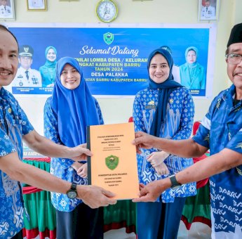 Lomba Desa/Kelurahan di Kecamatan Barru, Dokter Ulfah: Jadikan Motivasi untuk Pelayanan Maksimal ke Masyarakat