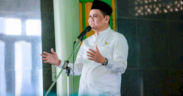 Bupati Barru Suardi Saleh-Dokter Ulfah Hadiri Silaturahmi dan Pengajian Majelis Taklim Desa Libureng