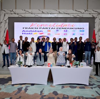 Andalan Hati Perkuat Mesin Koalisi, 35 Legislator DPRD Makassar Siap Menangkan Pilgub Sulsel
