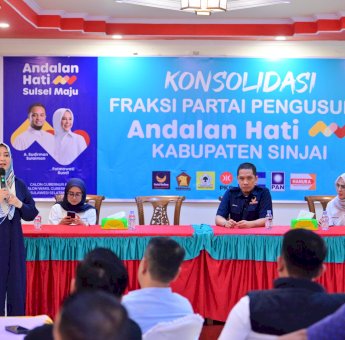Fatmawati Rusdi Perkuat Mesin Pemenangan di Sinjai, Target Minimal 60 Persen Kemenangan