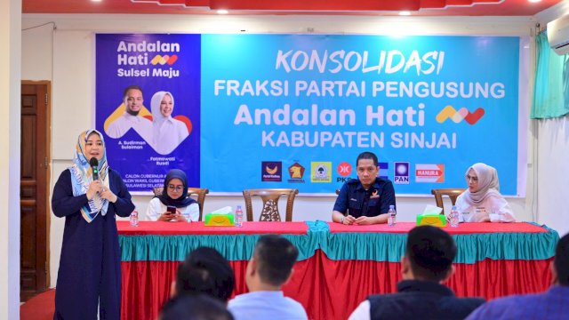 Fatmawati Perkuat Mesin Pemenangan di Sinjai, Koalisi Partai Pengusung Andalan Hati Solid