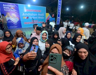 Mappatabe di Sinjai, Fatmawati Rusdi juga Serap Aspirasi Warga dan Milenial