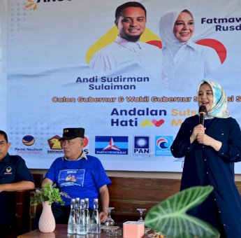 Kembali Kunjungi Takalar, Fatmawati Silaturahmi dengan Nelayan dan Petani Perempuan