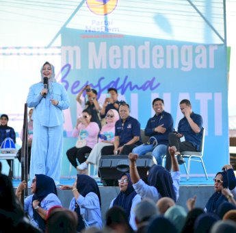 Silaturahmi Hangat, Fatmawati Berbaur Tanpa Sekat dengan Ribuan Warga Parepare