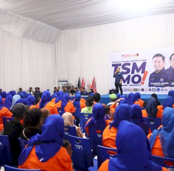 Ribuan Warga Hadiri TSM MO Mendengar, Tasming-Hermanto Mantapkan Langkah di Pilkada Parepare