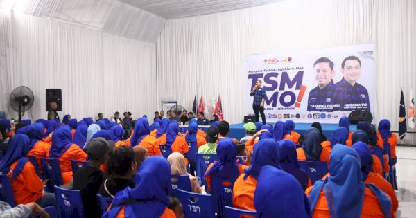 Ribuan Warga Hadiri TSM MO Mendengar, Tasming-Hermanto Mantapkan Langkah di Pilkada Parepare